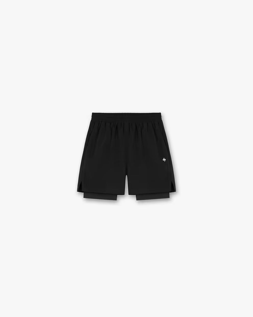 Team 247 2-In-1 Shorts - Black - fitti